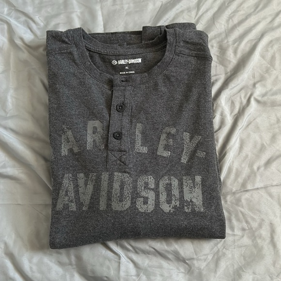 NWOT Harley Davidson Henley, size XL - Picture 6 of 6